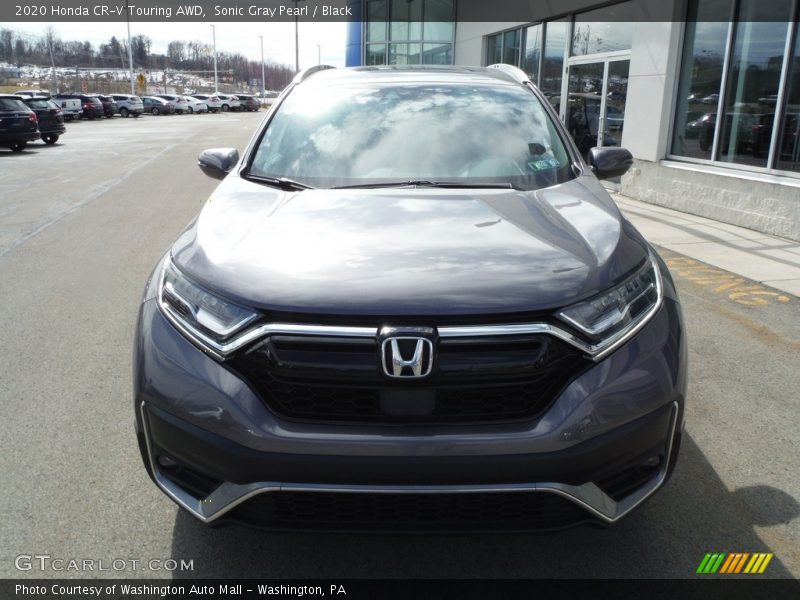 Sonic Gray Pearl / Black 2020 Honda CR-V Touring AWD