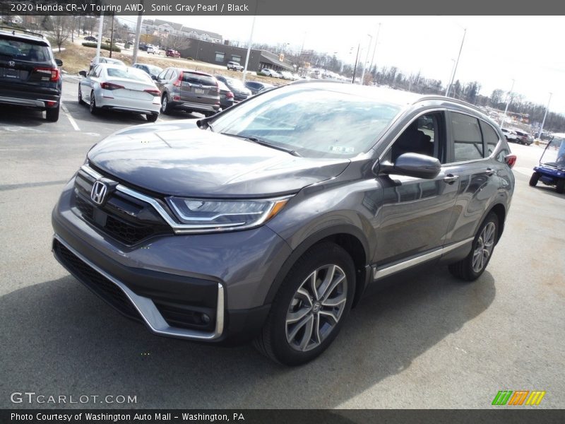 Sonic Gray Pearl / Black 2020 Honda CR-V Touring AWD