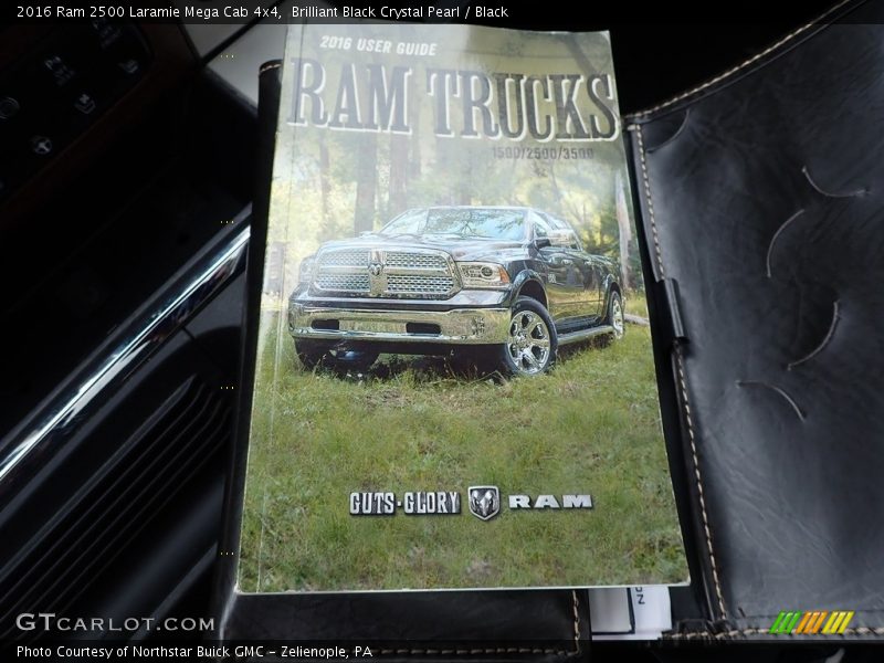Brilliant Black Crystal Pearl / Black 2016 Ram 2500 Laramie Mega Cab 4x4