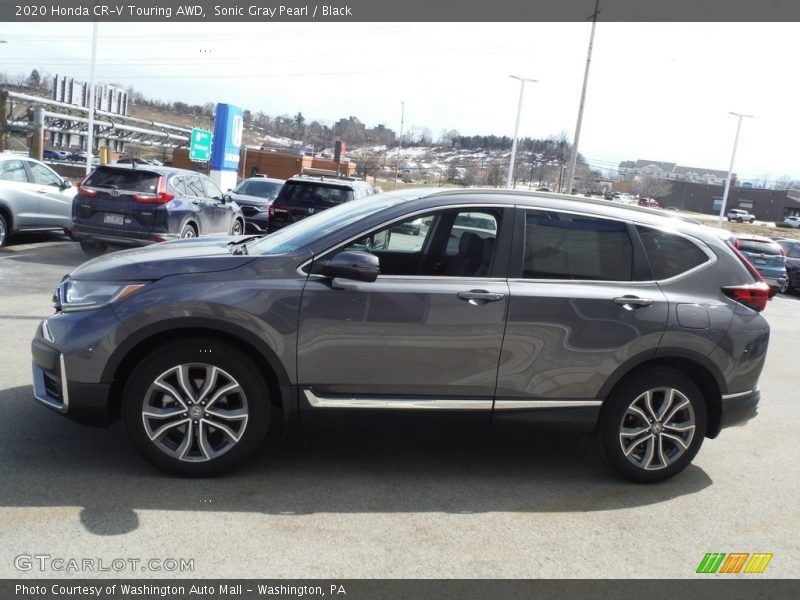 Sonic Gray Pearl / Black 2020 Honda CR-V Touring AWD
