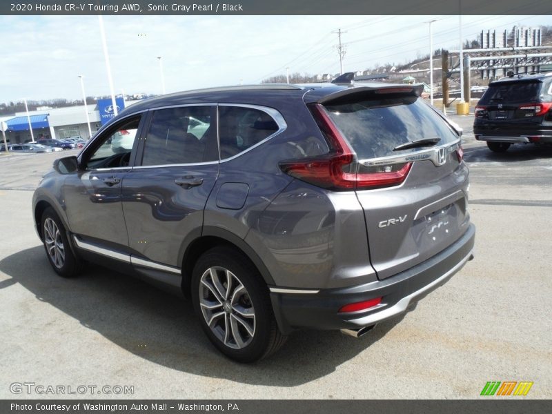 Sonic Gray Pearl / Black 2020 Honda CR-V Touring AWD