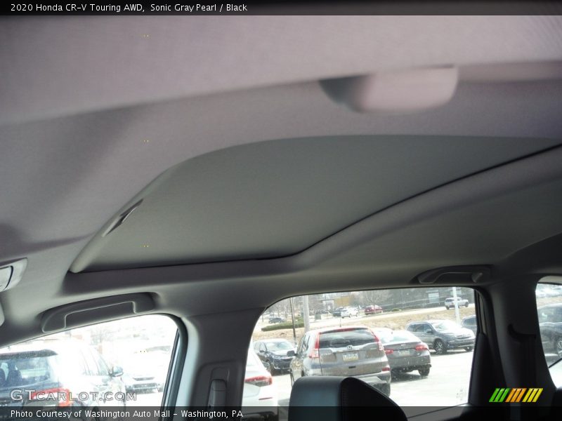 Sonic Gray Pearl / Black 2020 Honda CR-V Touring AWD