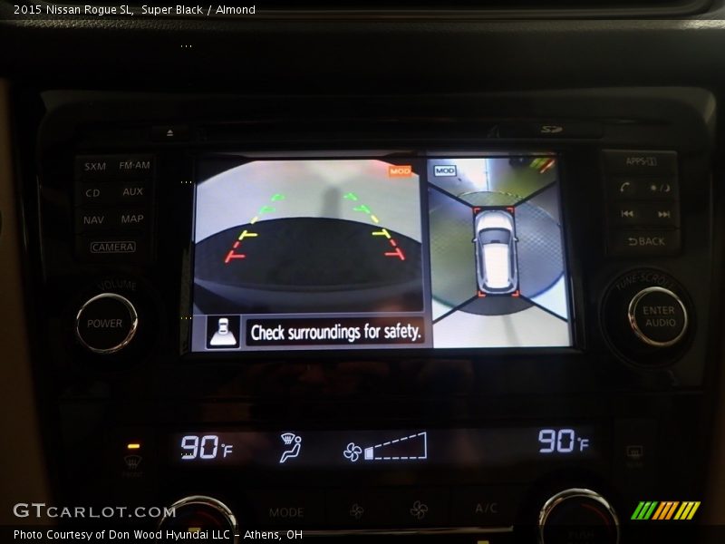 Super Black / Almond 2015 Nissan Rogue SL