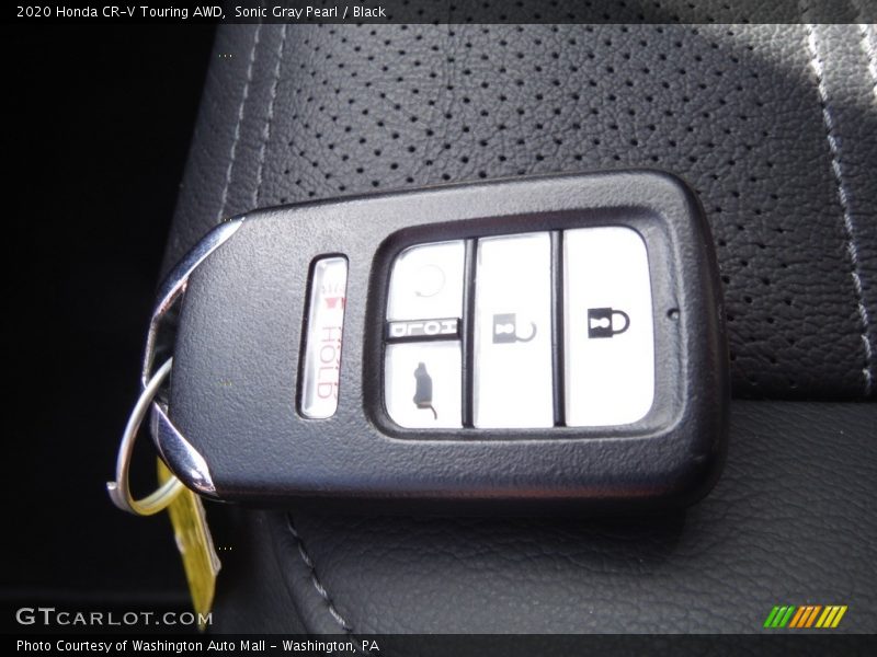 Sonic Gray Pearl / Black 2020 Honda CR-V Touring AWD