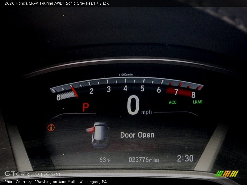 Sonic Gray Pearl / Black 2020 Honda CR-V Touring AWD