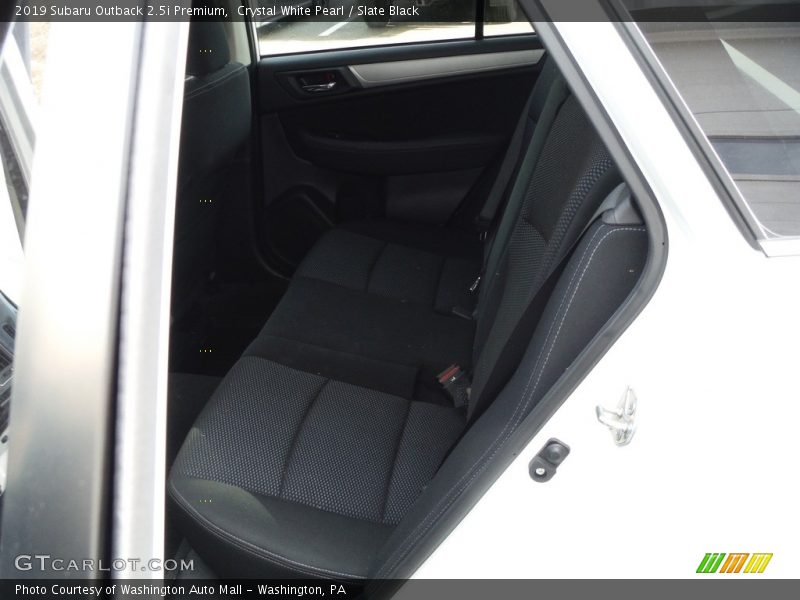 Crystal White Pearl / Slate Black 2019 Subaru Outback 2.5i Premium