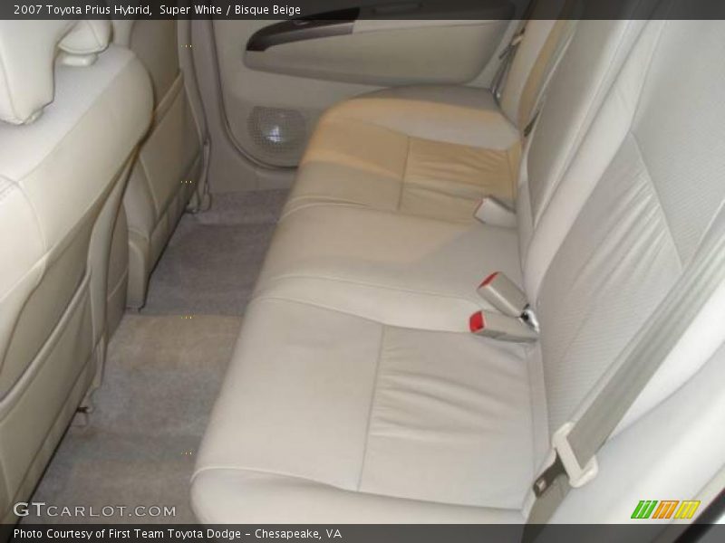 Super White / Bisque Beige 2007 Toyota Prius Hybrid