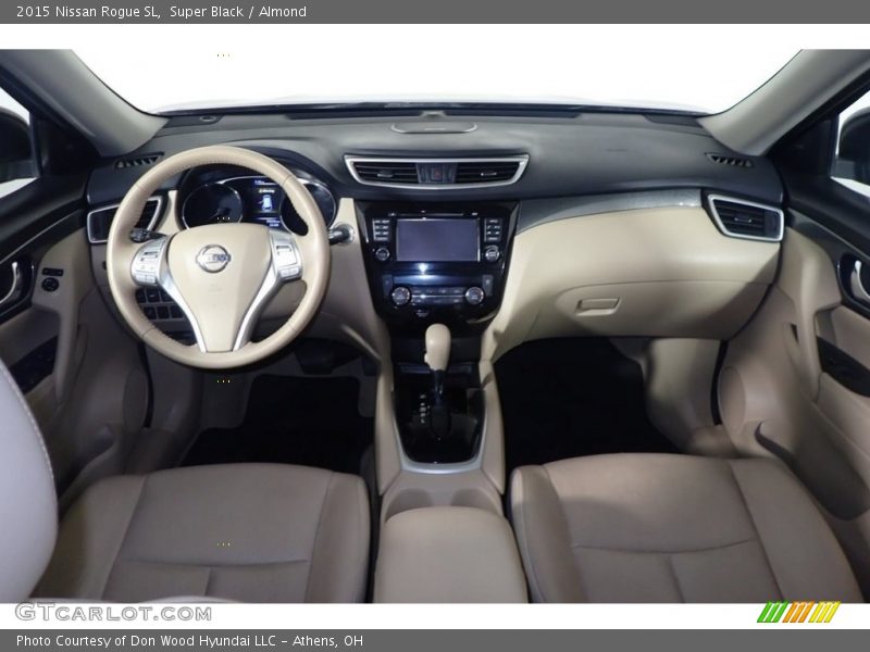 Super Black / Almond 2015 Nissan Rogue SL
