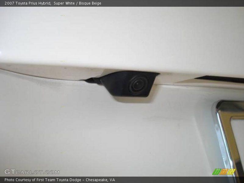 Super White / Bisque Beige 2007 Toyota Prius Hybrid