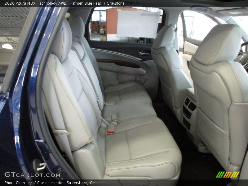 Rear Seat of 2020 MDX Technology AWD