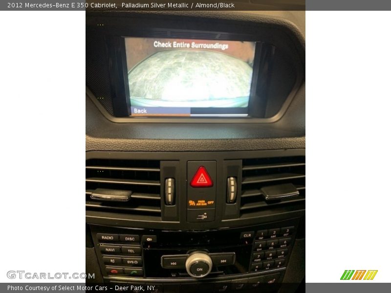 Palladium Silver Metallic / Almond/Black 2012 Mercedes-Benz E 350 Cabriolet