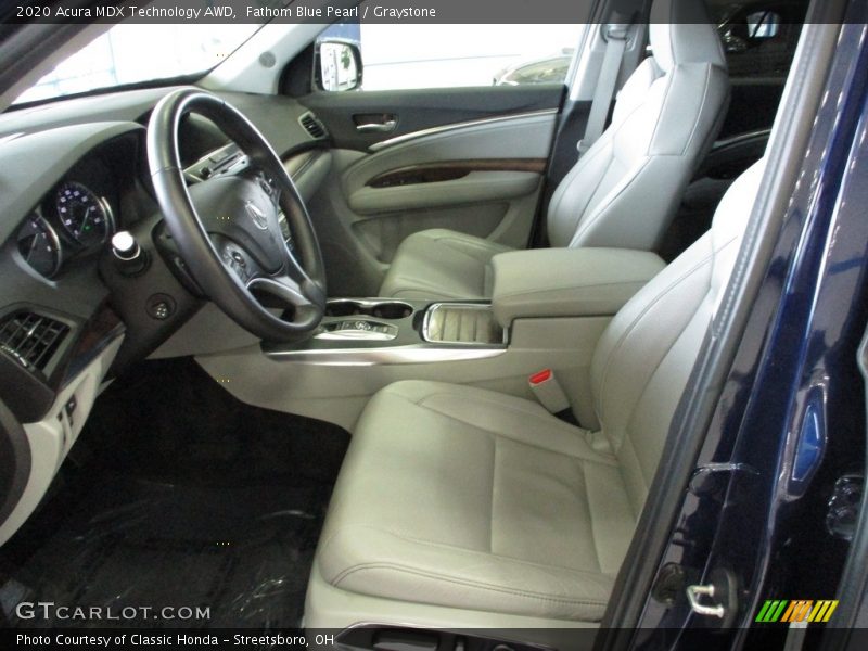 Front Seat of 2020 MDX Technology AWD
