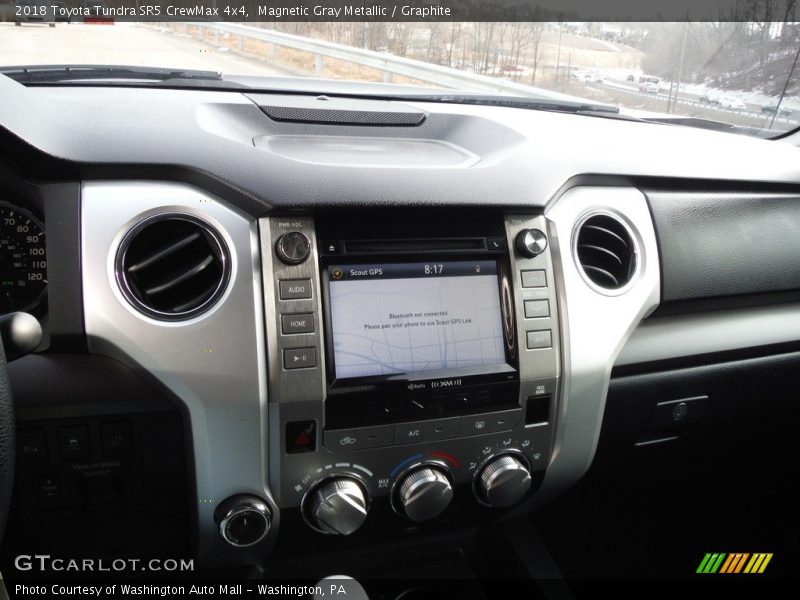 Magnetic Gray Metallic / Graphite 2018 Toyota Tundra SR5 CrewMax 4x4