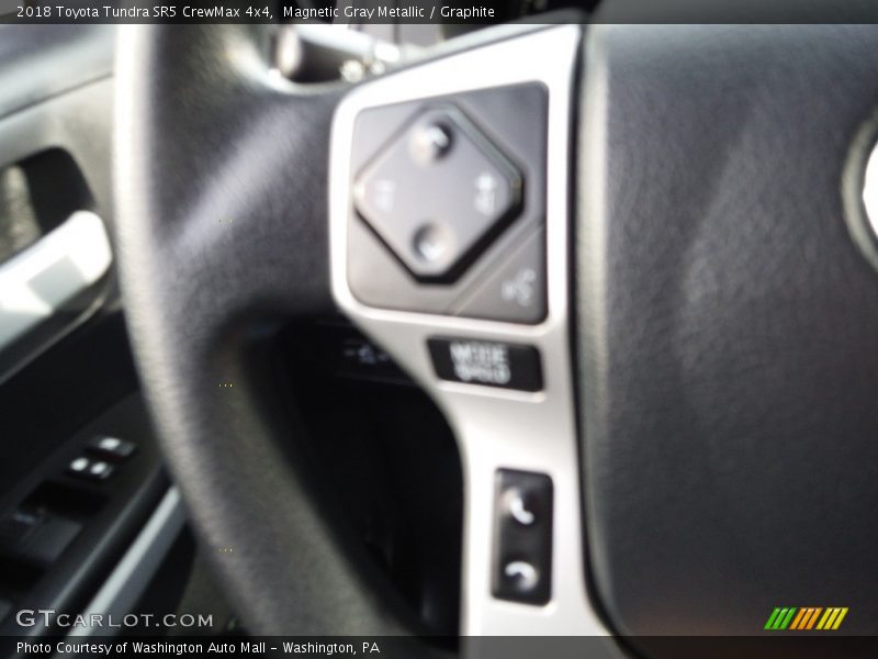 Magnetic Gray Metallic / Graphite 2018 Toyota Tundra SR5 CrewMax 4x4