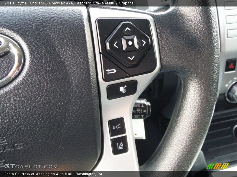 Magnetic Gray Metallic / Graphite 2018 Toyota Tundra SR5 CrewMax 4x4