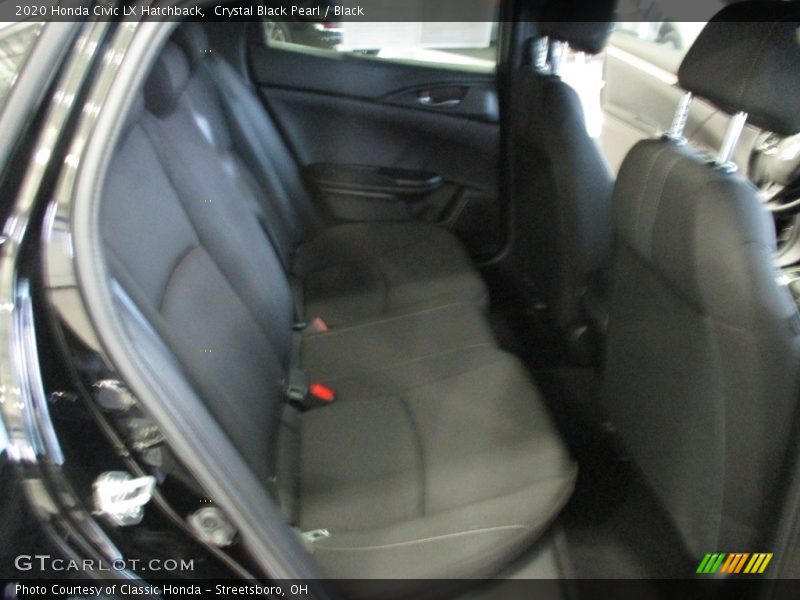 Crystal Black Pearl / Black 2020 Honda Civic LX Hatchback