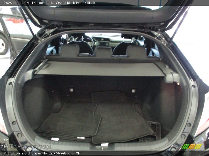 Crystal Black Pearl / Black 2020 Honda Civic LX Hatchback