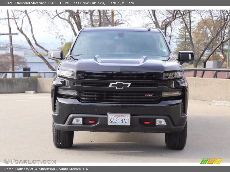 Black / Jet Black 2020 Chevrolet Silverado 1500 LT Trail Boss Crew Cab 4x4
