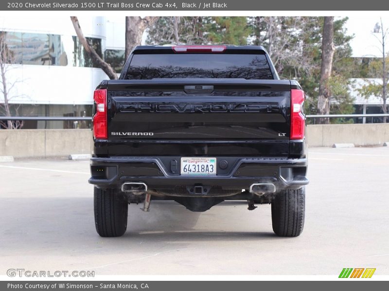 Black / Jet Black 2020 Chevrolet Silverado 1500 LT Trail Boss Crew Cab 4x4