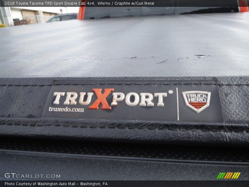 Inferno / Graphite w/Gun Metal 2018 Toyota Tacoma TRD Sport Double Cab 4x4