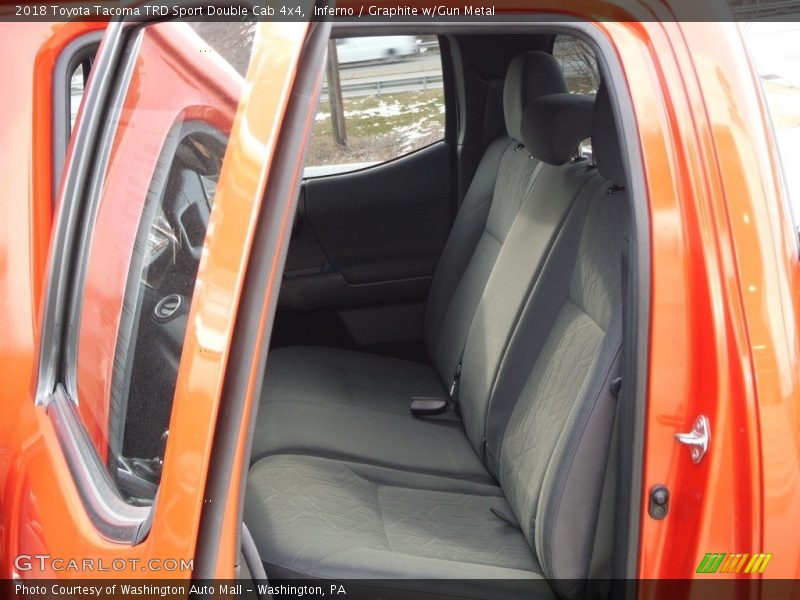 Inferno / Graphite w/Gun Metal 2018 Toyota Tacoma TRD Sport Double Cab 4x4