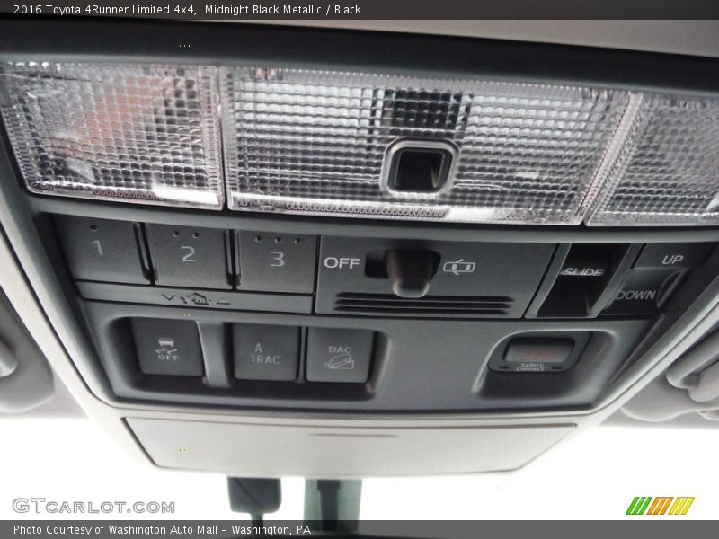Midnight Black Metallic / Black 2016 Toyota 4Runner Limited 4x4