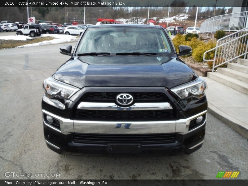 Midnight Black Metallic / Black 2016 Toyota 4Runner Limited 4x4