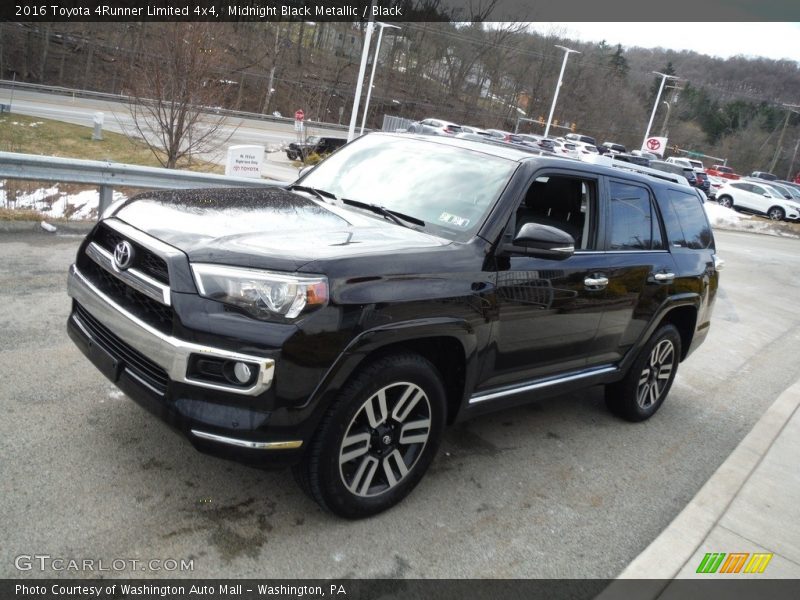 Midnight Black Metallic / Black 2016 Toyota 4Runner Limited 4x4