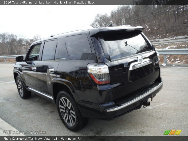 Midnight Black Metallic / Black 2016 Toyota 4Runner Limited 4x4