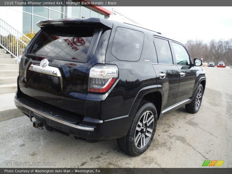 Midnight Black Metallic / Black 2016 Toyota 4Runner Limited 4x4