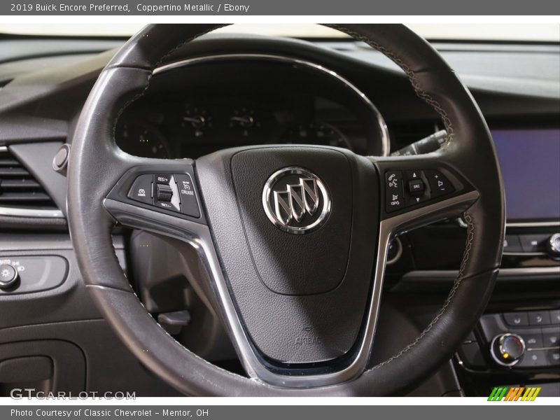 Coppertino Metallic / Ebony 2019 Buick Encore Preferred