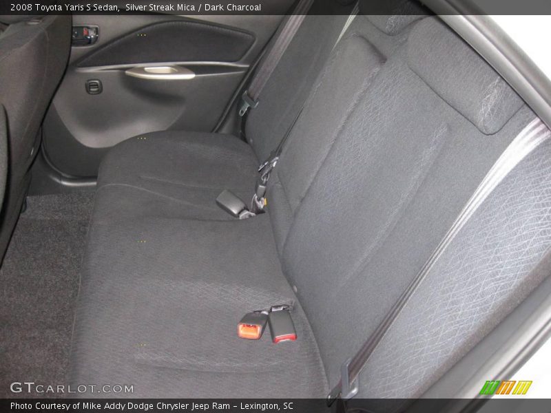 Silver Streak Mica / Dark Charcoal 2008 Toyota Yaris S Sedan
