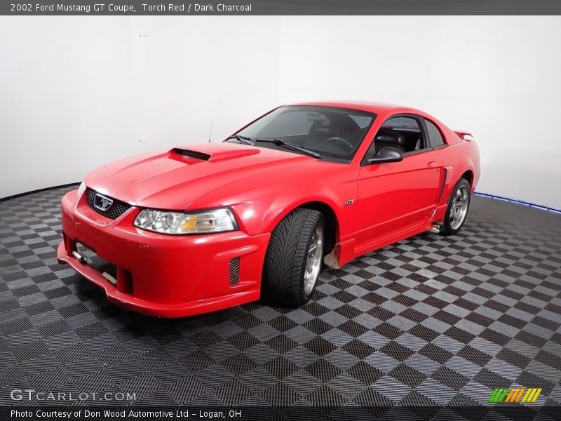 Torch Red / Dark Charcoal 2002 Ford Mustang GT Coupe