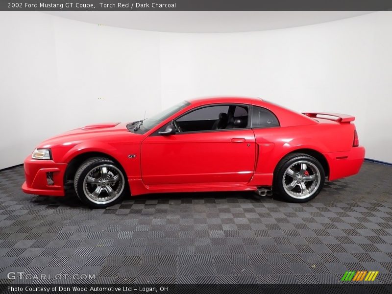Torch Red / Dark Charcoal 2002 Ford Mustang GT Coupe
