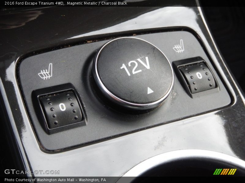 Magnetic Metallic / Charcoal Black 2016 Ford Escape Titanium 4WD