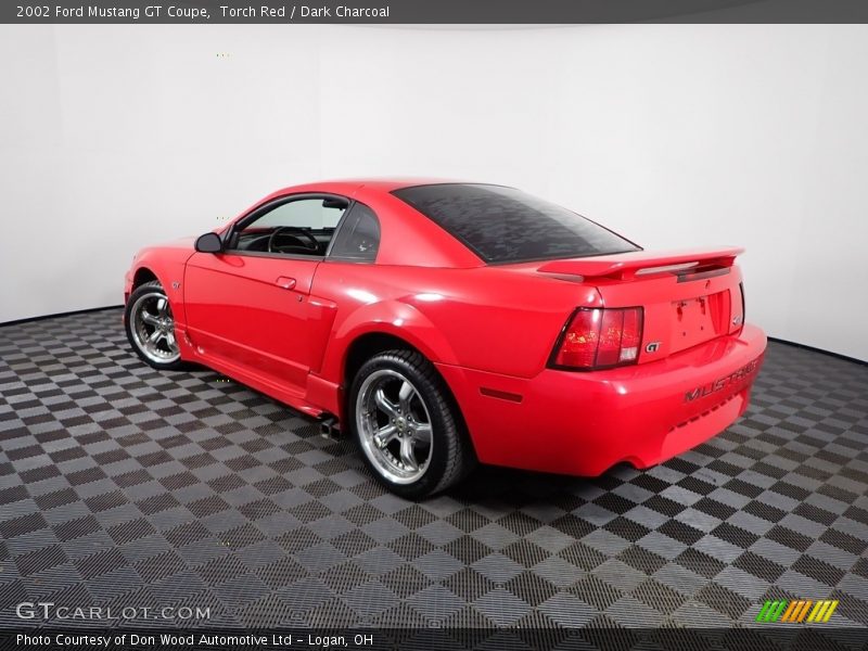 Torch Red / Dark Charcoal 2002 Ford Mustang GT Coupe