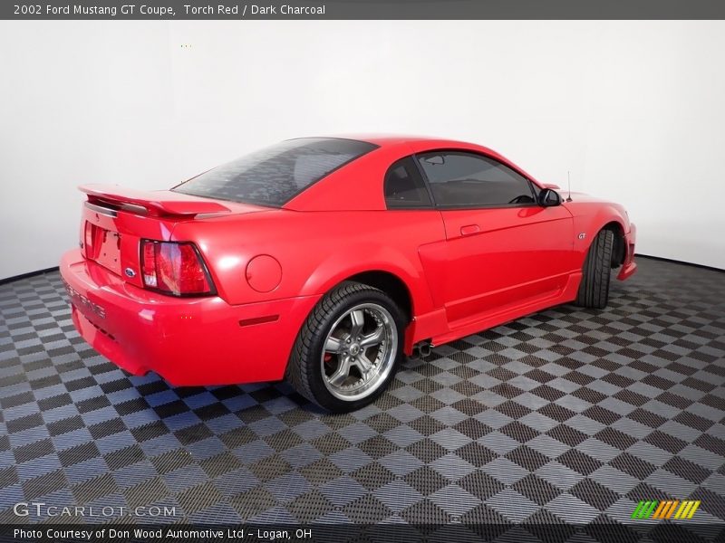 Torch Red / Dark Charcoal 2002 Ford Mustang GT Coupe