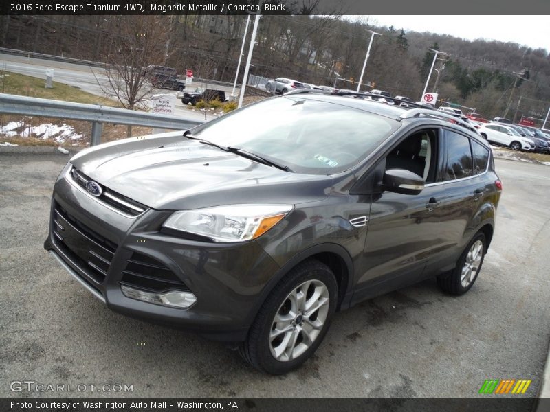 Magnetic Metallic / Charcoal Black 2016 Ford Escape Titanium 4WD