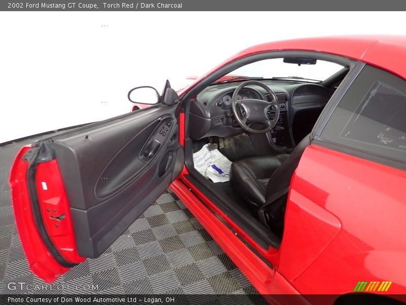 Torch Red / Dark Charcoal 2002 Ford Mustang GT Coupe