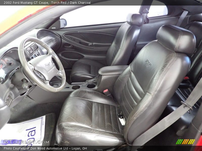 Torch Red / Dark Charcoal 2002 Ford Mustang GT Coupe