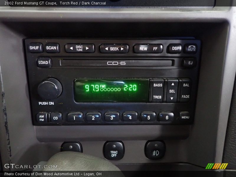 Torch Red / Dark Charcoal 2002 Ford Mustang GT Coupe