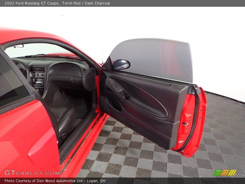 Torch Red / Dark Charcoal 2002 Ford Mustang GT Coupe