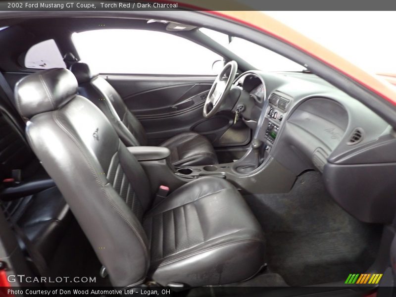 Torch Red / Dark Charcoal 2002 Ford Mustang GT Coupe