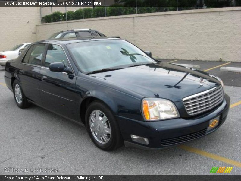 Blue Chip / Midnight Blue 2004 Cadillac DeVille Sedan