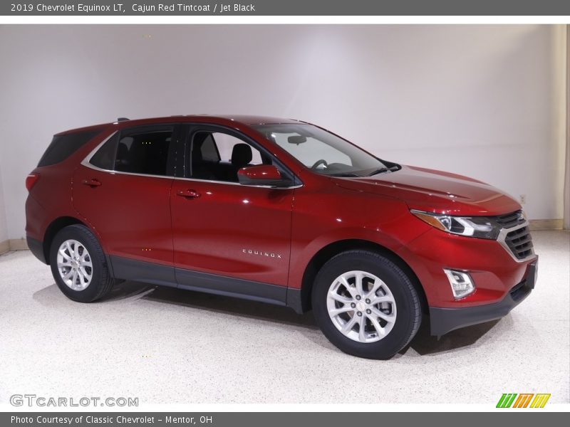 Cajun Red Tintcoat / Jet Black 2019 Chevrolet Equinox LT