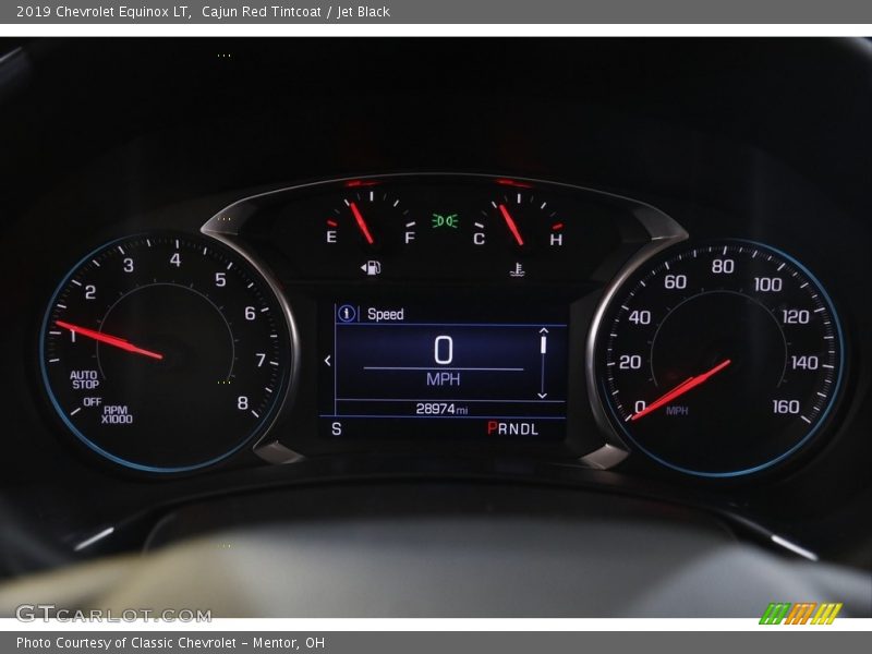 Cajun Red Tintcoat / Jet Black 2019 Chevrolet Equinox LT