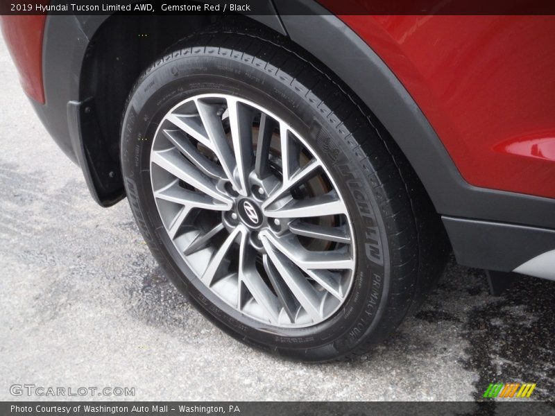 Gemstone Red / Black 2019 Hyundai Tucson Limited AWD