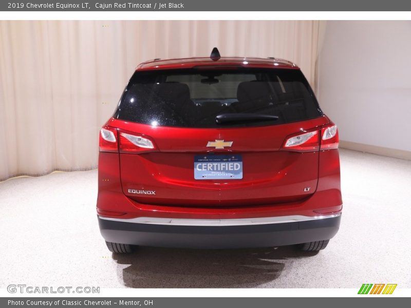 Cajun Red Tintcoat / Jet Black 2019 Chevrolet Equinox LT