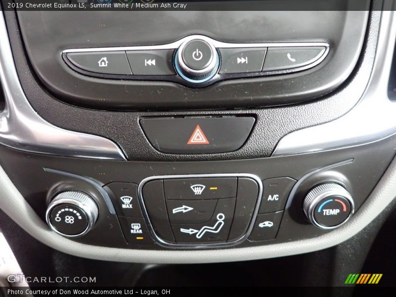 Summit White / Medium Ash Gray 2019 Chevrolet Equinox LS