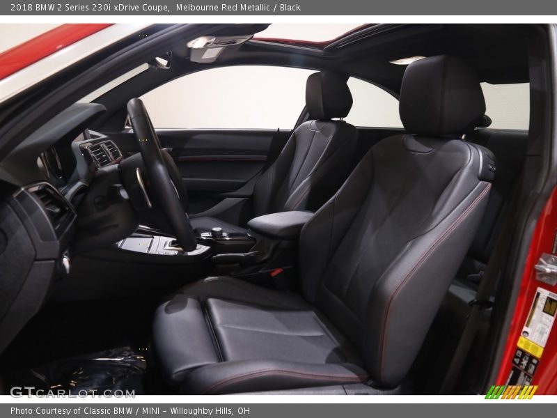 Melbourne Red Metallic / Black 2018 BMW 2 Series 230i xDrive Coupe